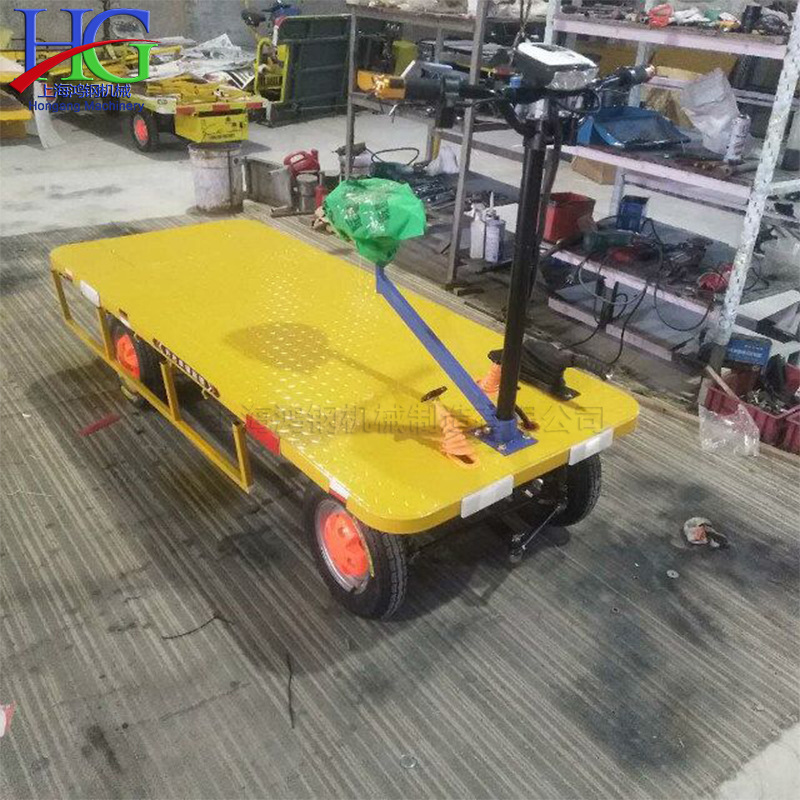 高效便捷的工业搬运助手 铁路建设平板运料车与座驾式电动搬运车